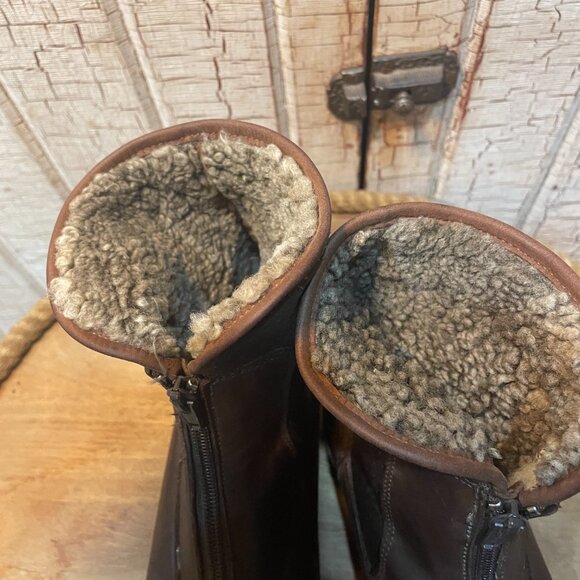 Waterproof Sheepskin Warm Winter Booties Made In Canada 8 - Picture 5 of 8